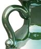 A & B Home Green Round Vase with Handles-3