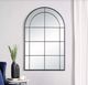 Renwil® Atkinson Matte Black Full Length Mirror-4