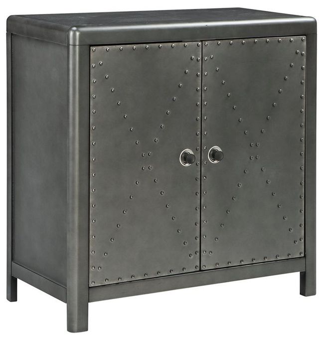 Signature Design by Ashley® Rock Ridge Gunmetal 36" Accent Cabinet-0