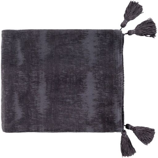 Surya Copacetic Navy 50"x60" Throw Blanket-0
