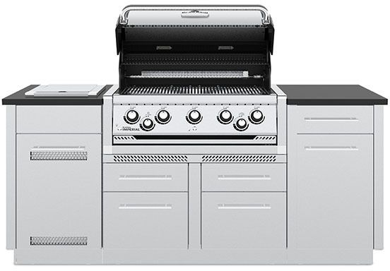 Broil King® Imperial™ S 590i 5-Burner Stainless Steel Built-in Liquid Propane Grill-1