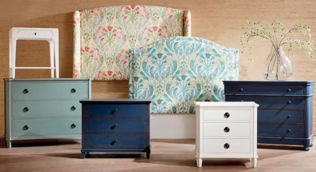 Bassett® Furniture Mayfair Porcelain White Bedside Table -5