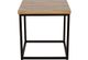 Jofran Inc. Ames Natural End Table with Black Base-2