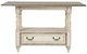 Liberty Furniture Magnolia Manor Weathered Bark Dining Gathering Table with Antique White Base-2