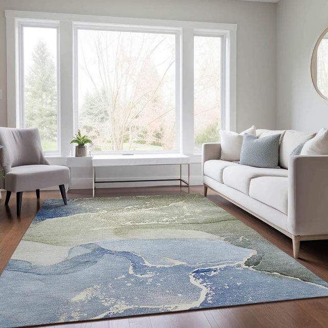 Dalyn™ Rug Company Odyssey OY10 Sky 5'x8' Area Rug-4