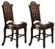 ACME Furniture Vendome 2-Piece Cherry Counter Height Side Chair Set-3