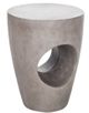 Moe's Home Collection Aylard Dark Grey Concrete Outdoor Stool-1