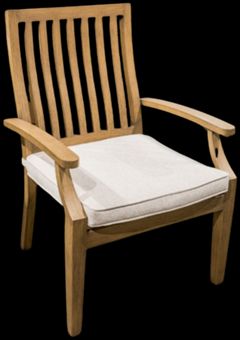 Signature Design by Ashley® Rainier Ranch 2-Piece Beige/Brown Aluminum Outdoor Arm Chair With Cushion