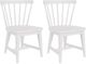 Riverside Furniture Cora 2-Piece Cloud Windsor Dining Side Chair Set-0