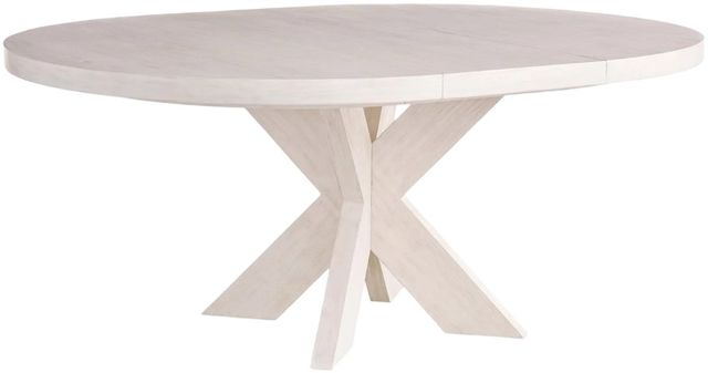 Universal Explore Home™ Dwell River Rock Extendable Round Dining Table-3
