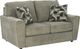 Signature Design by Ashley® Cascilla 2-Piece Pewter Sofa and Loveseat-2