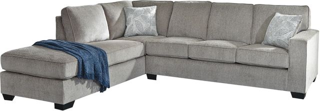 Signature Design by Ashley® Altari 2-Piece Alloy Sectional with Ottoman-1