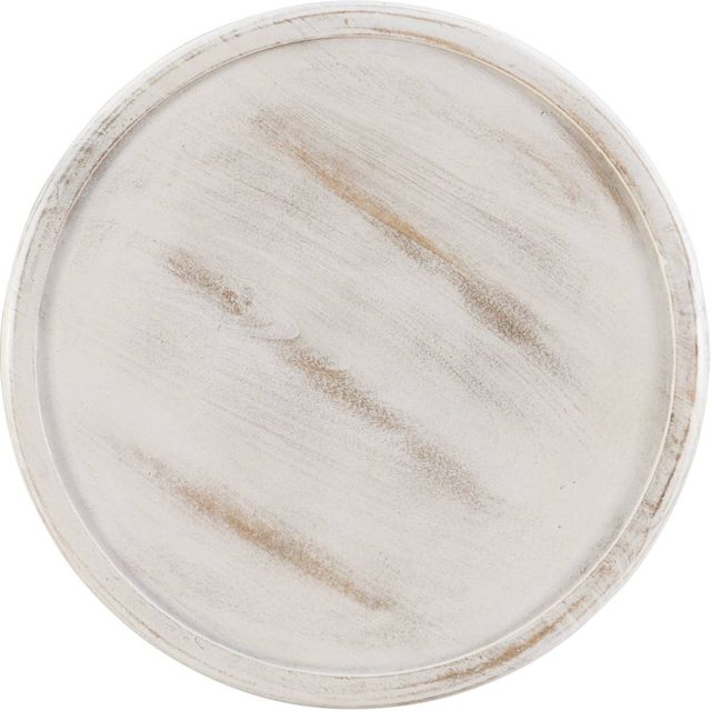 Powell® Indie White Side Table-1