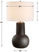 Uttermost® Robson Rustic Bronze Table Lamp-2