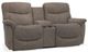 La-Z-Boy® James Steel Power Reclining Loveseat with Console-0