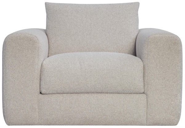 Bernhardt Vista Bernhardt Living Gray Swivel Chair-2