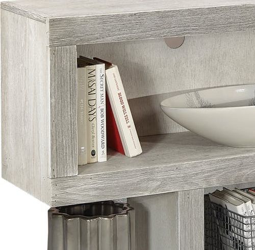 aspenhome® Avery Loft Limestone 49" S Sofa Table-2