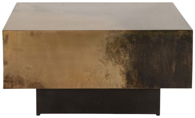 Home Trends & Design Moab Oxidized Copper Coffee Table-1