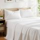 Sleeptone® Basics Griptone™ 6-Piece White Premium Bamboo California King Sheet Set-5