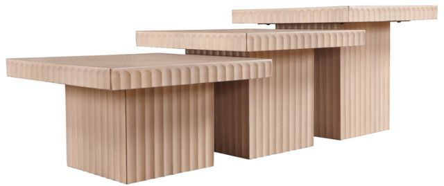 Meridian Furniture Spencer 3-Piece Natural Occasional Table Set-3