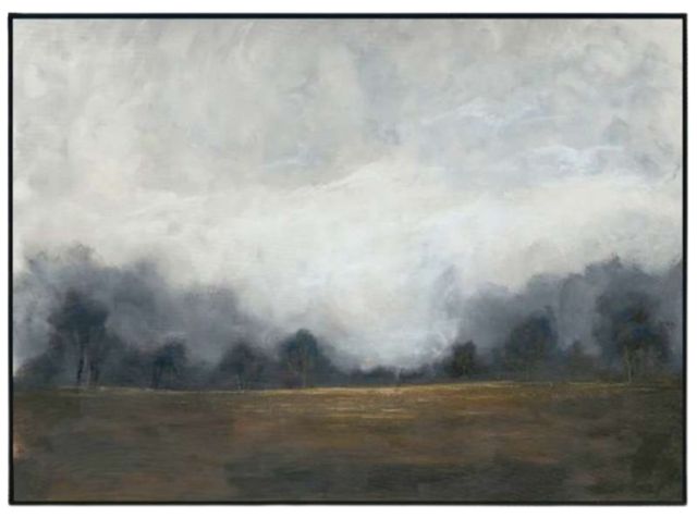 Classic Home Night Painting Art-0