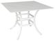 CabanaCoast® Customizable Monaco Stone 42" Outdoor Square Dining Table-4