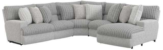 Catnapper® Abraxas 5-Piece Moonstruck U-Shape Power Reclining Sectional