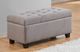 Titus Furniture Grey Storage Bench-1