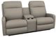 La-Z-Boy® Finley Pebble Manual Wall Reclining Loveseat with Console-0