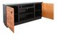 Sunny Designs™ Alpine Gray/Tobacco Leaf TV Console with Fireplace Option-3