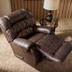 Best® Home Furnishings Customizable Rake Leather Power Space Saver Recliner-1
