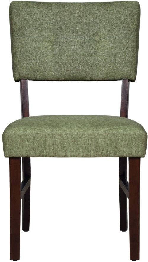 New Classic® Home Furnishings Tioga Green Upholstered Dining Side Chair-2