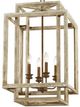 Forty West Peggy Cream/Ivory Chandelier-1