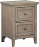 Magnussen Home® Paxton Place Dovetail Grey Small Drawer Nightstand-0