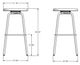 Amisco Customizable Button Upholstered Swivel Bar Stool-1