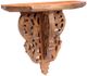 A & B Home 2-Piece Natural Carving Wall Shelf Set-0