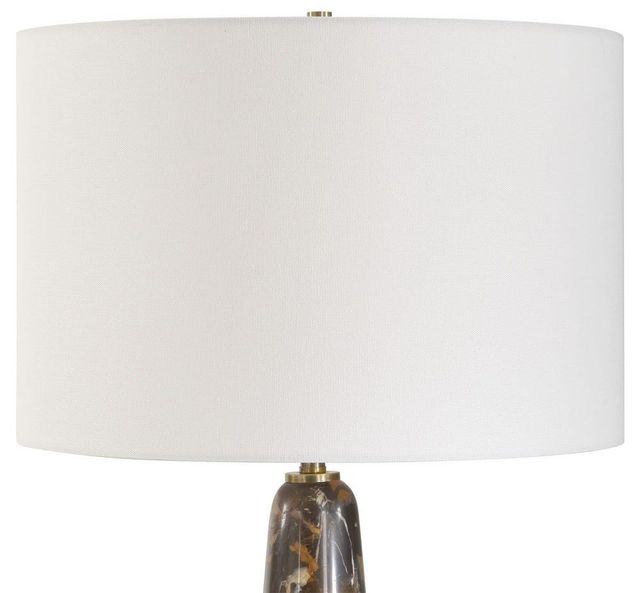 Uttermost® Dames Dark Marble Table Lamp-3