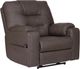 Signature Design by Ashley® Belmone Pike Gunmetal Power Lift Recliner-0
