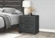 Monarch Specialties Inc. Graphite Grey Nightstand-2