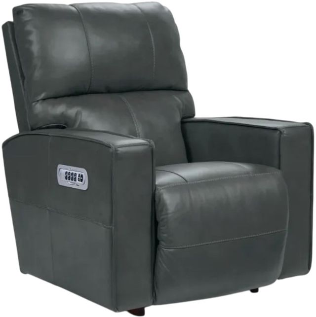 La-Z-Boy® Maddox Slate Power Rocking Recliner with Headrest-0