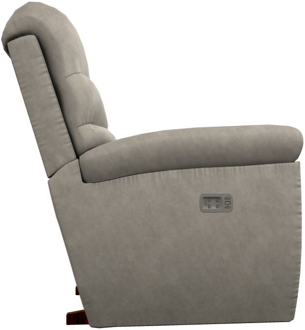 La-Z-Boy® Joshua Pebble Power Rocking Recliner with Headrest and Lumbar-2