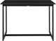 Armen Living Cayman Black Aluminum Outdoor Bar Height Dining Table-1