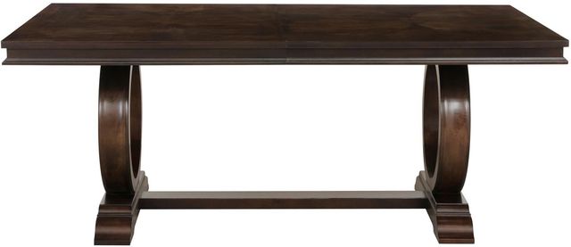 Homelegance® Oratorio Dark Cherry Dining Table-2