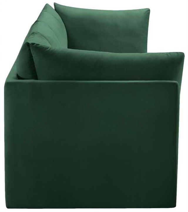 Meridian Furniture Jacob Green 103" Modular Velvet Sofa-2