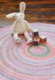 Capel Rugs Cutting Garden Tea Rose 8'6" Round Rug-2