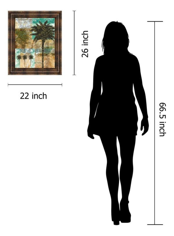Classy Art Palm IIl by Maeve Fitzsimons Wall Art-2