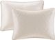 Olliix by Madison Park Cream King/California King Quebec Reversible Coverlet Set-4