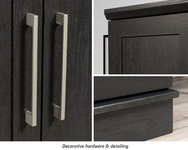 Sauder® HomePlus Raven Oak® Wardrobe Armoire Cabinet-4