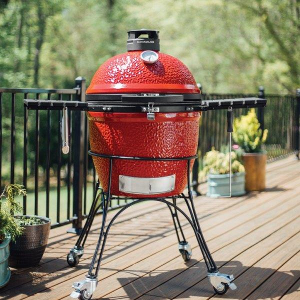 Kamado Joe® Classic Joe Aluminum Side Shelves-2