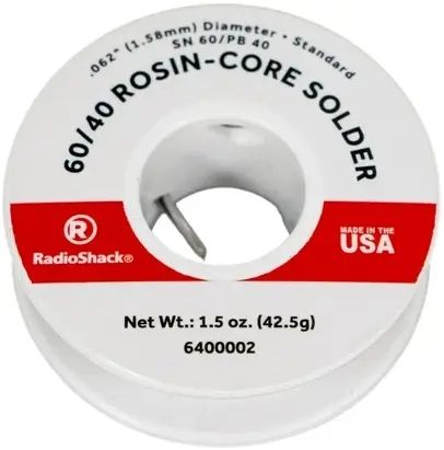 RadioShack 60/40 1.5 oz. Rosin-Core Solder-0